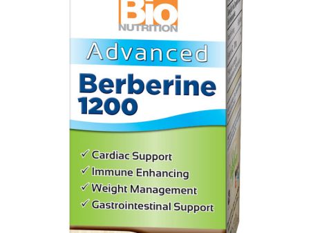 Advanced Berberine 1200, 50 Vegetarian Capsules, Bio Nutrition Inc. on Sale