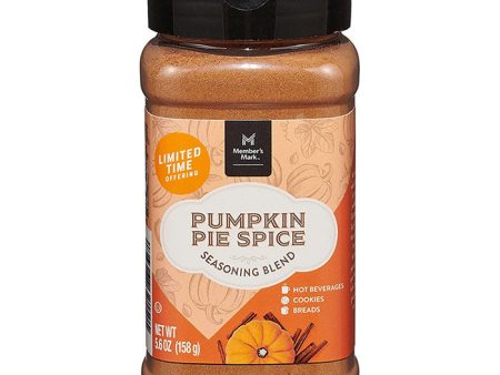 Member s Mark Pumpkin Pie Spice Seasoning Blend, 5.6 oz (158 g) Online now