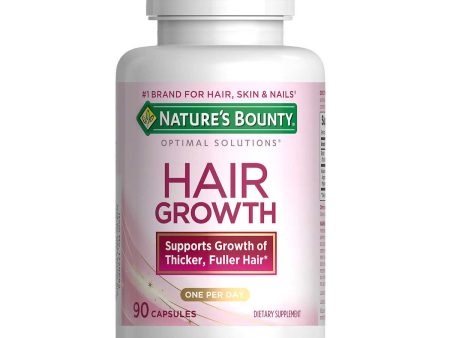 Nature s Bounty  Hair Growth, 90 Capsules Discount