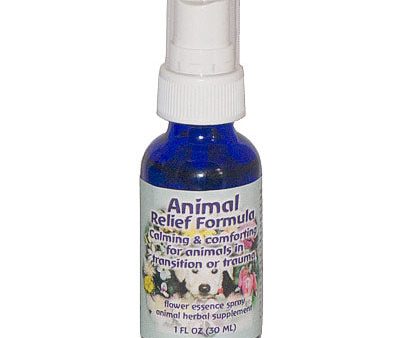 Animal Relief Formula Spray, 1 oz, Flower Essence Services Online Hot Sale