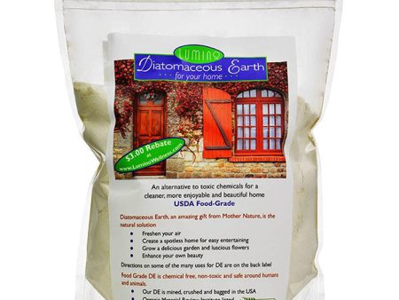 Food Grade Diatomaceous Earth For Your Home, Value Size, 1.5 lb, Lumino Wellness Hot on Sale