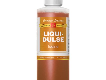 Liqui-Dulse Iodine Supplement, 4 oz, Bernard Jensen For Cheap