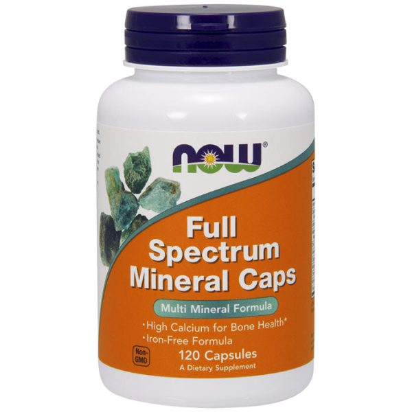 Full Spectrum Minerals, 120 Capsules, NOW Foods on Sale