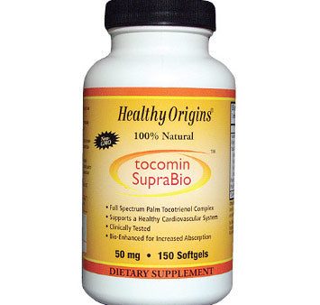 Tocomin SupraBio, 50 mg, 150 Softgels, Healthy Origins Discount