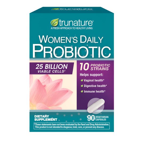 Trunature Women s Daily Probiotic, 90 Cápsulas vegetarianas Fashion