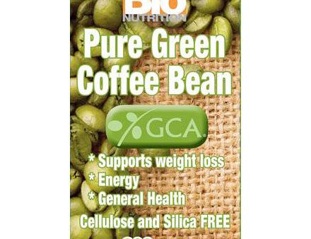 Pure Green Coffee Bean 800 mg, 50 Capsules, Bio Nutrition Inc. Online Sale