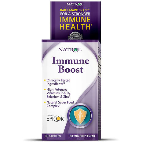 Immune Boost, 30 Capsules, Natrol Discount