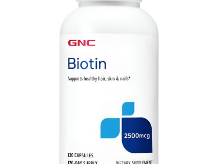 Biotin 2500mg GNC , 120 capsulas Online Sale