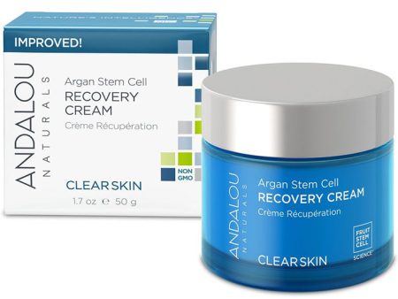 Argan Stem Cell Recovery Cream, 1.7 oz, Andalou Naturals Cheap