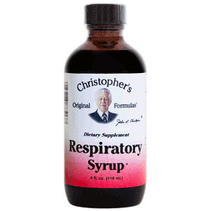 Respiratory Herbal Syrup, 4 oz, Christopher s Original Formulas Sale