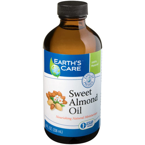 100% Natural & Pure Sweet Almond Oil, 8 oz, Earth s Care Supply