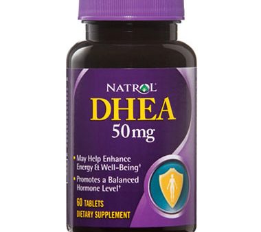 DHEA 50 mg, 60 Tablets, Natrol Online Hot Sale