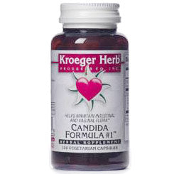 Candida Formula #1, 100 Vegetarian Capsules, Kroeger Herb For Sale