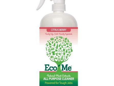 Eco-Me All Purpose Cleaner, Natural Plant Extracts, Citrus Berry, 32 oz Online Sale