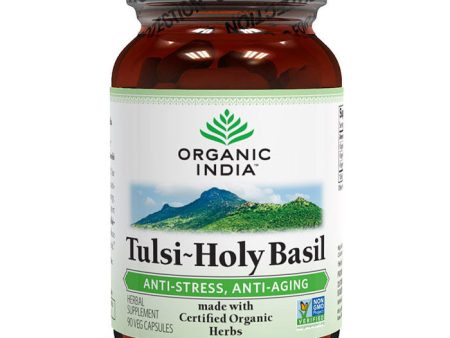 Tulsi (Holy Basil), Value Size, 180 Vegetarian Capsules, Organic India Discount