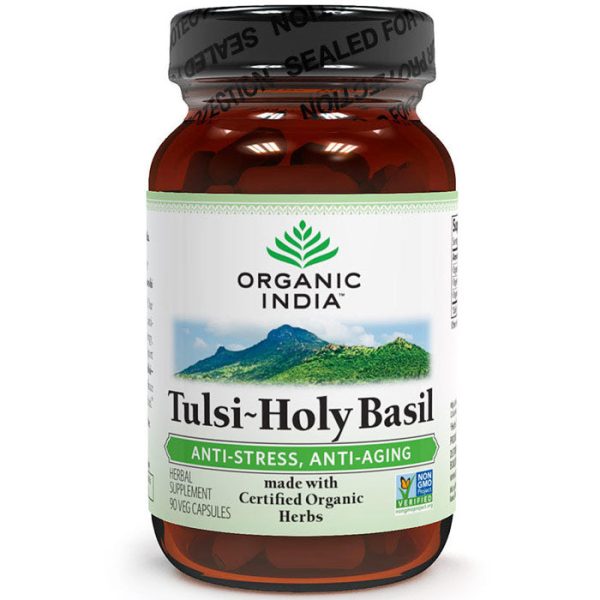 Tulsi (Holy Basil), Value Size, 180 Vegetarian Capsules, Organic India Discount