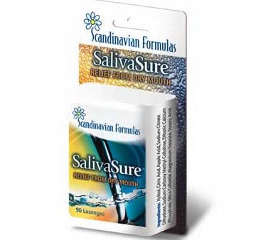 SalivaSure Relief From Dry Mouth, 90 lozenges, Scandinavian Formulas Fashion