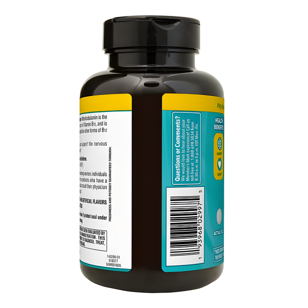 Vitamina B12 5000 mcg 300 tabletas Member`s Mark Cheap