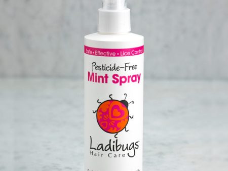 Lice Prevention Mint Spray, 8 oz, Ladibugs Haircare Online now