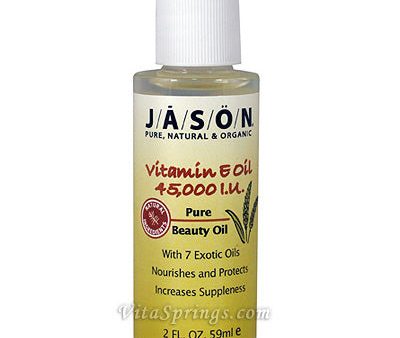 Vitamin E Oil 45,000 IU Pure Beauty Oil 2 oz, Jason Natural Online now