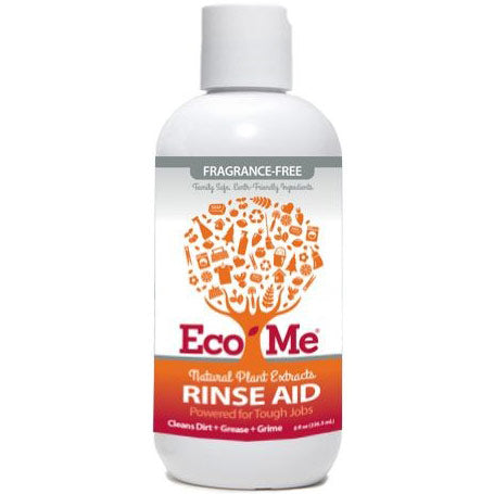 Eco-Me Auto Dish Rinse Aid, Natural Plant Extracts, Fragrance Free, 8 oz Sale