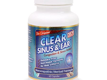 Clear Sinus & Ear, 60 Capsules, Clear Products Sale