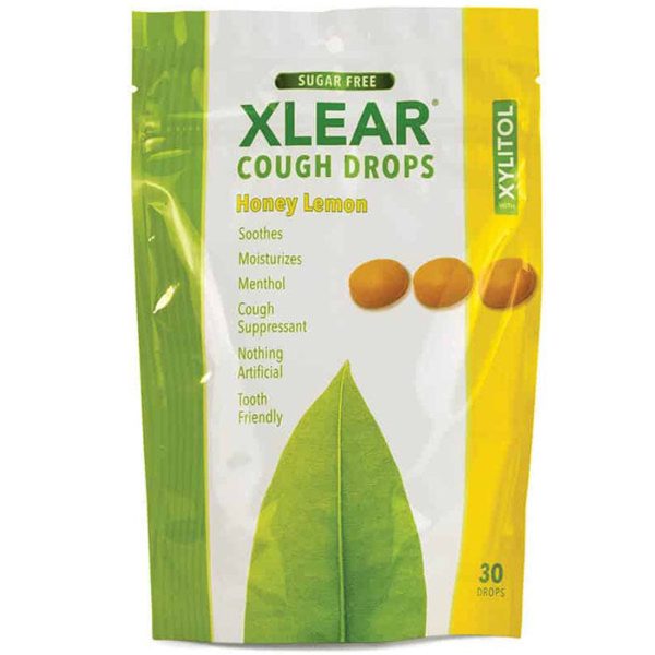 Sugar Free Cough Drops, Honey Lemon, 30 Lozenges, Xlear (Xclear) Cheap