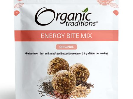 Organic Energy Bite Mix, Original, 7.8 oz (220 g), Organic Traditions on Sale