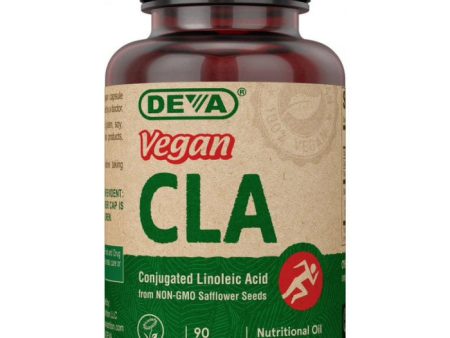 Vegan CLA (Conjugated Linoleic Acid), 90 Vegan Caps, Deva Nutrition Cheap