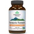 Turmeric Formula, Value Size, 180 Vegetarian Capsules, Organic India on Sale