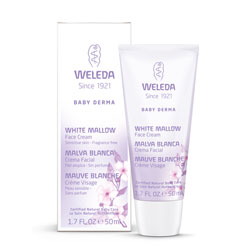 Weleda Baby Derma White Mallow Face Cream, 1.7 oz Supply