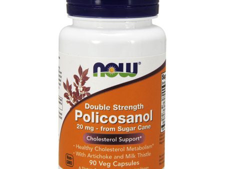 Policosanol Double Strength 20 mg, 90 Vcaps, NOW Foods Online Sale