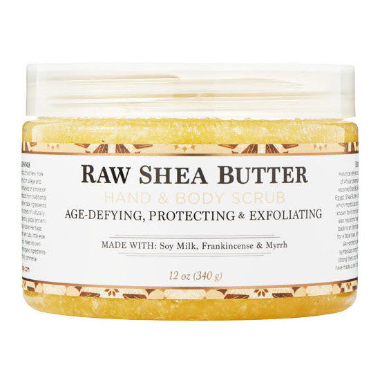 Raw Shea Butter Hand & Body Scrub, 12 oz, Nubian Heritage Hot on Sale