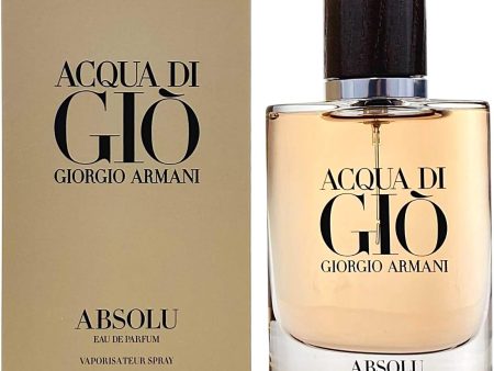 Acqua Di Gio Absolu Eau De Parfum para hombre- Giorgio Armani For Discount