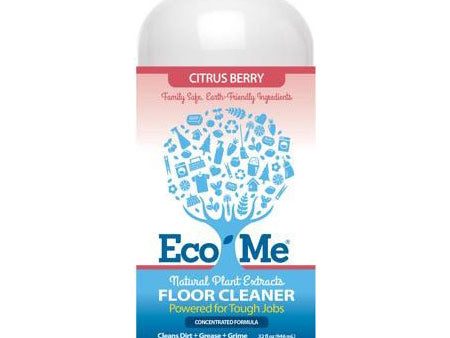 Eco-Me Floor Cleaner, Natural Plant Extracts, Citrus Berry, 32 oz Sale