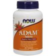 ADAM Men s Multiple Vitamin Tab, Superior Multi, 60 Tablets, NOW Foods Hot on Sale