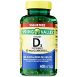 VITAMINA D3 2000IU SPRING VALLEY , CAPSULAS Online Sale