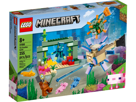 LEGO Minecraft The Guardian Battle 21180 , 255 piezas Online Sale