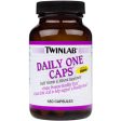 Twinlab Daily One Caps Without Iron, High Potency Multivitamins, 180 Capsules Online now