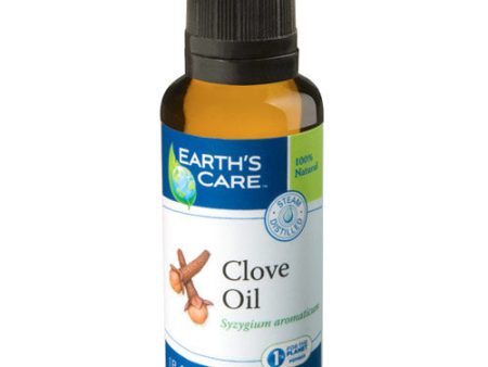 100% Natural & Pure Clove Oil, 1 oz, Earth s Care Online Sale