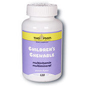 Multi Vitamin Mineral Children s Chewable 120 tabs, Thompson Nutritional Products Fashion