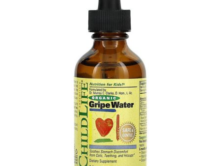 ChildLife Organic Gripe Water, For Babies & Infants, 2 oz For Cheap