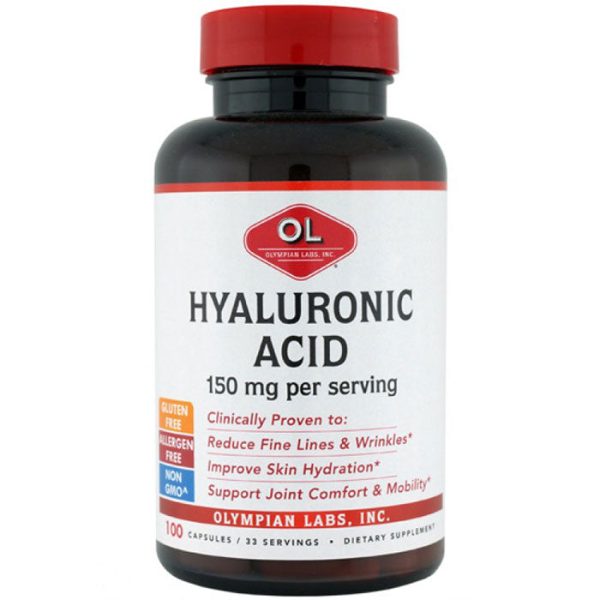 Hyaluronic Acid, 100 Capsules, Olympian Labs Discount