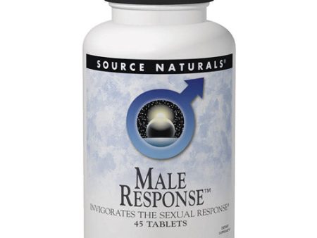 Male Response, Virility Complex, 45 Tablets, Source Naturals For Sale