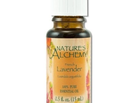 Pure Essential Oil Lavender French, 0.5 oz, Nature s Alchemy Supply