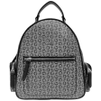 Mini Mochila Guess para mujer Style SV859930 Gris bordes negros Hot on Sale