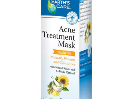 Acne Treatment Face Mask, 2.5 oz, Earth s Care For Sale