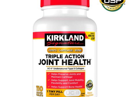 Kirkland Signature Salud de las articulaciones de triple acción, 110 tabletas Cheap