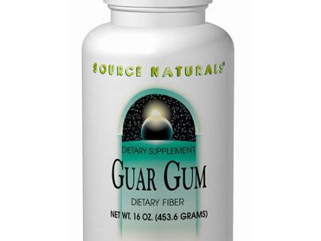 Guar Gum Powder Dietary Fiber 16 oz from Source Naturals Fashion