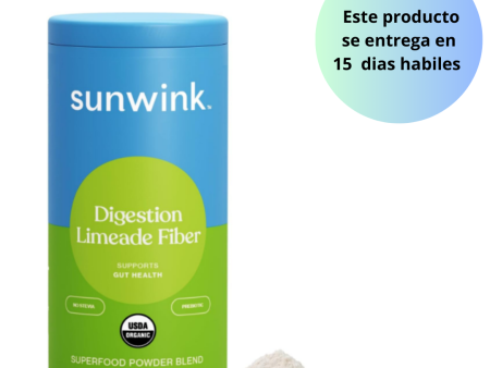 Sunwink Digestion Limeade Fiber Citrus Lime - Polvo 4.2oz (120gr) Fashion